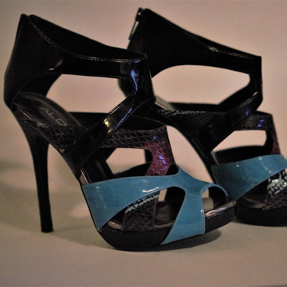 ALDO strappy stiletto heels